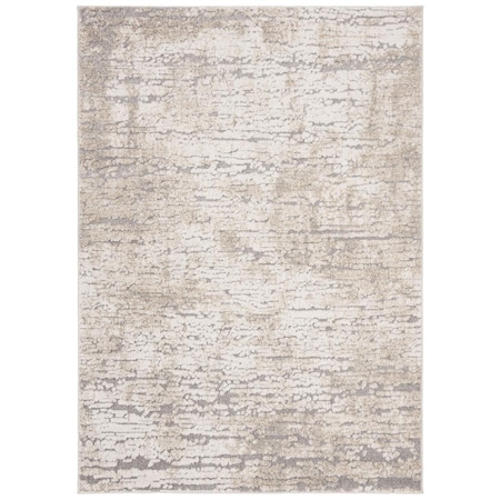Safavieh 8 x 10 ft. Spirit Collection Contemporary Rectangle Power Loomed Rug Taupe & Ivory SPR126E-8